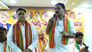 Shri Sunil Deodhar Ji addressing at Tuni Suravaram Road, East Godavari Dist, Andhra Pradesh