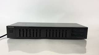 Technics SH-8038 7 Band Stereo Graphic Equalizer