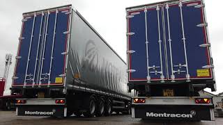 Motrans Ltd takes delivery of 4 Brand New Montracon Trailers