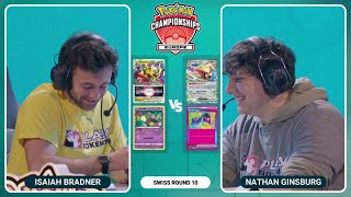 TCG Isaiah Bradner Vs Nathan Ginsburg - 2024 Pokémon Europe International Championships Swiss R11