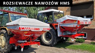 Rozsiewacze nawozów HMS seria A650 i seria S900 HMS