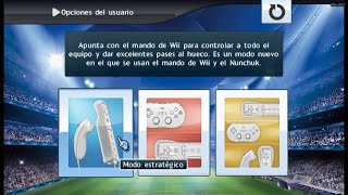 Pro Evolution Soccer 2013 (PES 2013) (Español) de Nintendo Wii con el emulador Dolphin. Gameplay