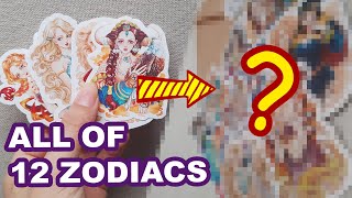 MY HUGE COLLECTION - Drawings of 12 Zodiac Signs | Huta Chan