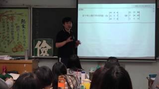 【吳銘數學】82-高二數學(下) |空間向量─三階行列式基本計算(1)| 20160317二儉