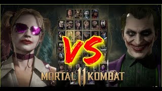 Mortal Kombat 11(Very Hard) - Cassie Quinn Vs.The Joker