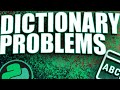 THE BIGGEST DICTIONARY PROBLEM IN PYTHON. FIXING IT WITH DATACLASSES