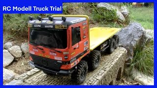 RC Actros Modell Truck Trial 8x8x4 mit Benedini V8 Sound