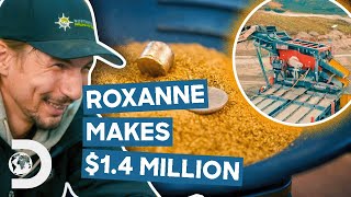 Parker’s New Wash-Plant Roxanne Makes $120,000 A Day! | Gold Rush