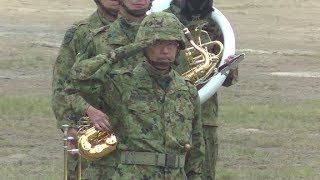 陸上自衛隊第12音楽隊　新発田駐屯地開設65周年記念行事　アトラクション演奏