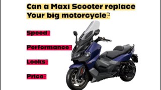 Should you change your motorcycle for a maxi scooter?