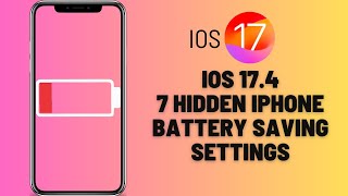 7 Hacks To Fix iPhone Battery Drain | iOS 17 Battery Saving Tips. #iphone #tipsandtricks #ios17