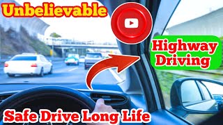 How to Drive a Car on Highway Road 🛣️ हाइवे रोड में कार कैसें चलायें!Driving Skills in India🚘