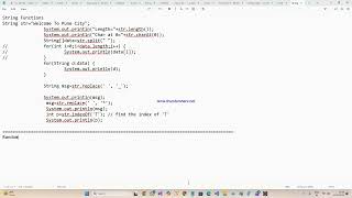 Core Java String Function, Random Password, Random Otp