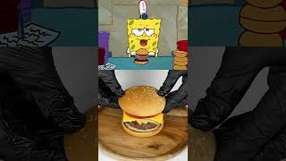 Making Krabby Patty from SpongeBob SquarePants!