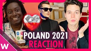 Poland Eurovision 2021 Reaction | Rafał Brzozowski  \