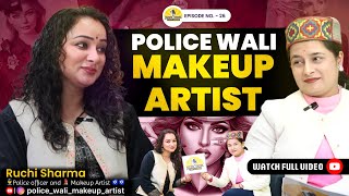 👮‍♀️💄 Police Vali Makeup Artist – Duty \u0026 Beauty Ka Perfect Combination! 🔥✨