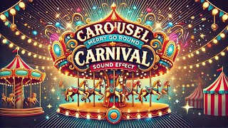 🎠 Carousel Carnival Merry Go Round Instrumental Background Music 10 hours  [Copyright-Free]