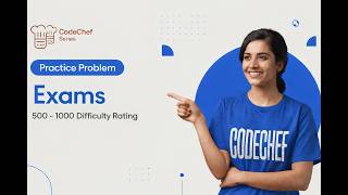 Exams | CodeChef Practice Problem | 500 - 1000 series