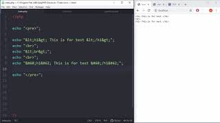 PHP Tutorial - 7 - Special Characters in PHP