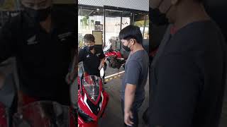 CBR650R รับรถวันแรก น้องในกลุ่มตื่นเต้นมาก