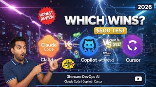 Claude Code vs GitHub Copilot vs Cursor - The HONEST Truth (2026)