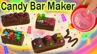 CHOCOLATE CANDY BAR Maker Kit Set REAL FOOD Set Does It Work? Testing Video