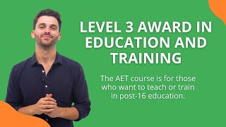 Level 3 Award in Education and Training | Get Licensed