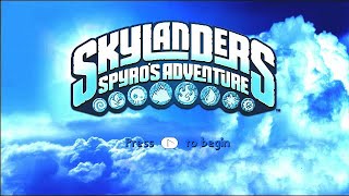 Skylanders: Spyro's Adventure Xbox 360 Playthrough - The Beginning Of My Journey