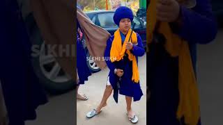 Small kids Real Khalsa 🙏Viral shorts videos #trendingvedios #kidsvideo #khalistan  @sikhisukhchannel