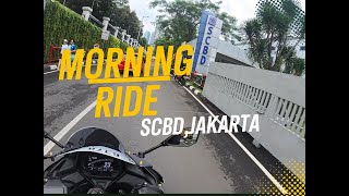 Morning ride SCBD SUDIRMAN || JAKARTA