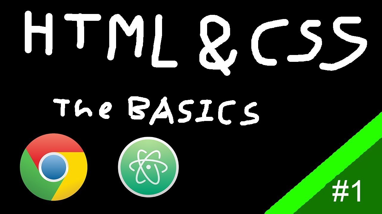 Html & Css | The Basics | Tutorial #1 - YouTube