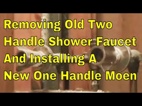 Moen Shower Faucet Install