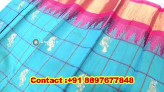 తక్కువ ధర..ఎక్కువ లుక్|| ఫ్యాన్సీ చందేరి చీరలు || new arrival fancy  chanderi sarees with price