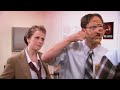Dwight Rubs Peanut Butter on his Face - The Office US