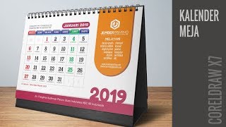 Cara membuat Desain Kalender di Coreldraw