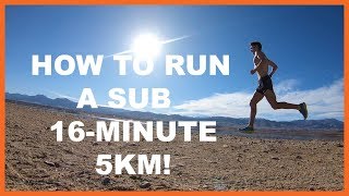 HOW TO RUN A SUB 16-minute 5km! Training Workouts by Coach Sage Canaday