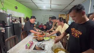 Makan Malam Di Rumah Mak Wai Adik Kumang Jawai …//