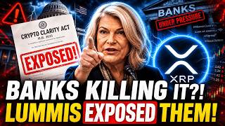 URGENT! BANKS ARE KILLING THE XRP CLARITY ACT?! CYNTHIA LUMMIS JUST EXPOSED THEM!