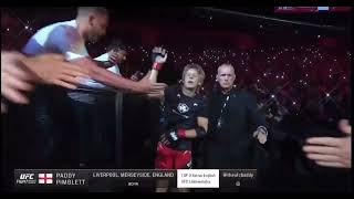 The Most Insane Walkout Since Conor McGregor.. Paddy The Baddy Pimblett Walkout Entrance.