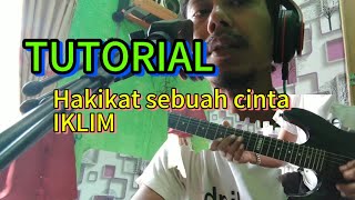 TUTORIAL ~ Hakika Sebuah Cinta || Iklim pop melayu. request nya @niswatulula