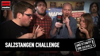 delta radio 1000 Euro Challenge: Salzstangen essen