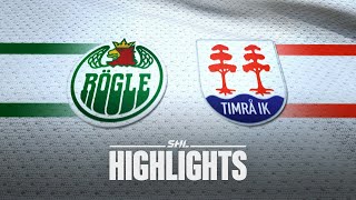 Rögle vs Timrå | 13 feb 2025 | Highlights