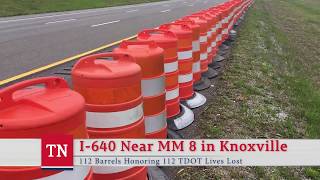 Honoring the 112 TDOT Lives Lost