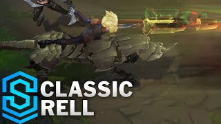 Classic Rell, the Iron Maiden - Ability Preview - League of Legends