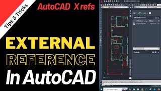 AutoCAD XREFs Explained | External Reference Tutorial & Must-Know Tips 👍 | KDS