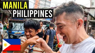 AMAZING First Impressions of Manila Philippines 🇵🇭