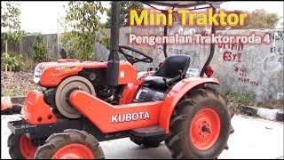 pengenalan alat dan fungsi Mini Traktor - cara menggunakan Traktor roda 4