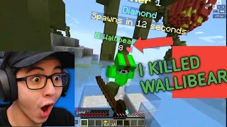 PLAYING MINECRAFT BEDWARS ||DUO||WITH RANDOM PLAYERS|| WALLIBEAR