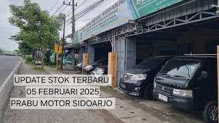 UPDATE STOK TERBARU 05 FEBRUARI 2025 PRABU MOTOR SIDOARJO