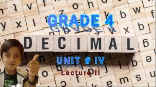 How to learn Maths Operations on Decimal | Class 4 | Unit 4 | Lecture 2 @mathmadeeasydik